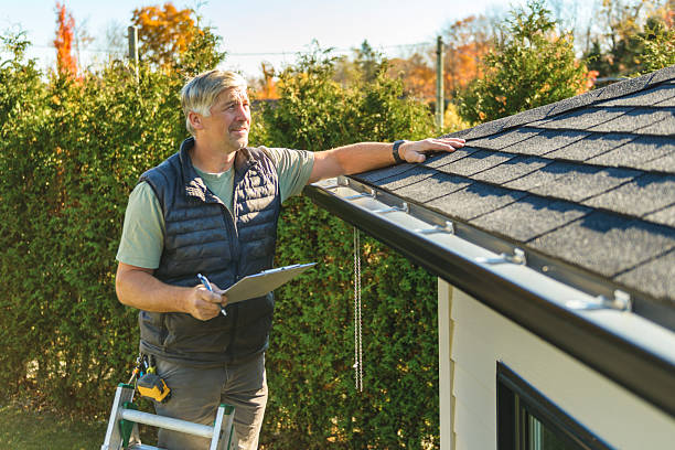 Professional Roofing technician working in Channahon, IL